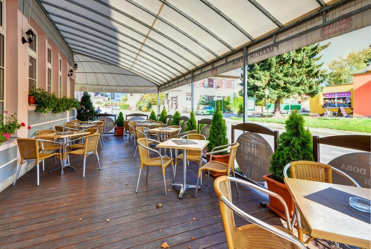 Hotel Pizzeria Istria Velké Losiny 外观 照片